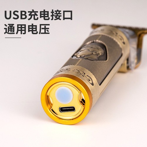 Cross-border new multi-functional three-in-one hair clipper electric hair clipper men's razor oil head carving electric clipper