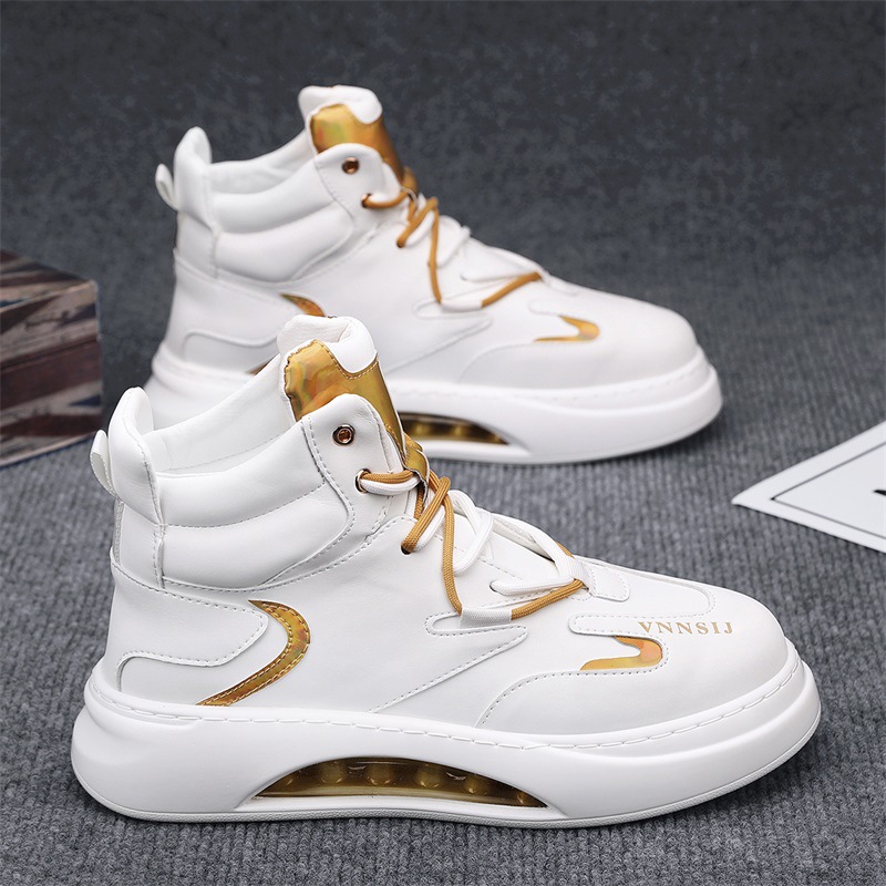 white sneakers