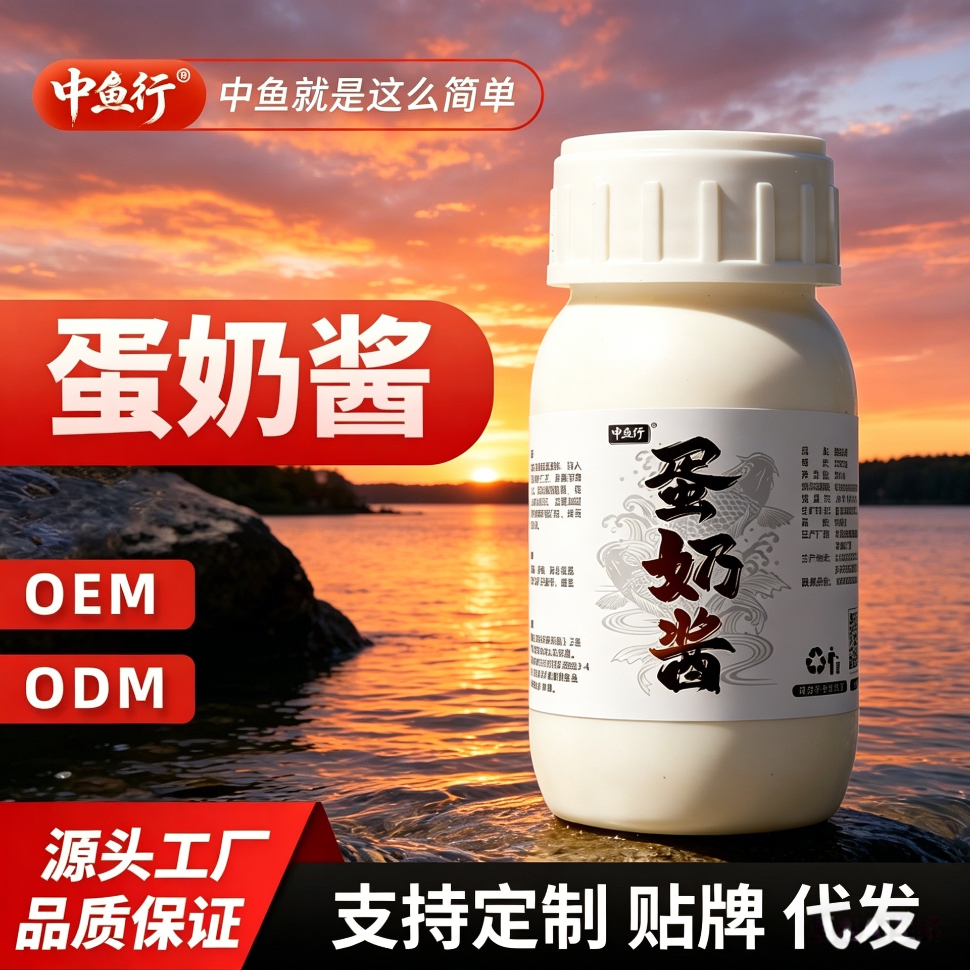 蛋奶酱罗非鱼小药高纯度酒米奶香诱鱼剂添加剂促食剂钓鱼窝料鱼饵