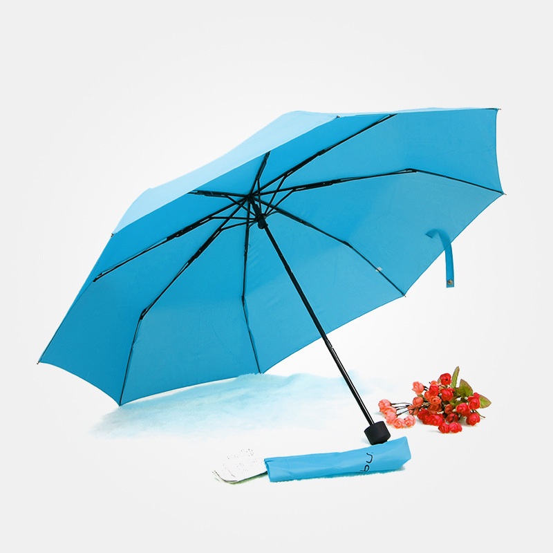 Rainbow ultra light umbrella, (Physicals), UV protection, with your logo imprint 3