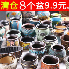 Pottery pot for succulent plants, creative small plant pot, wholesale manufacturer direct sale, ceramic flower pot