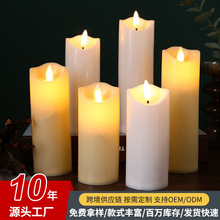 情人节led电子蜡烛灯仿真假蜡烛灯剧本杀酒吧婚庆餐厅引路灯跨境