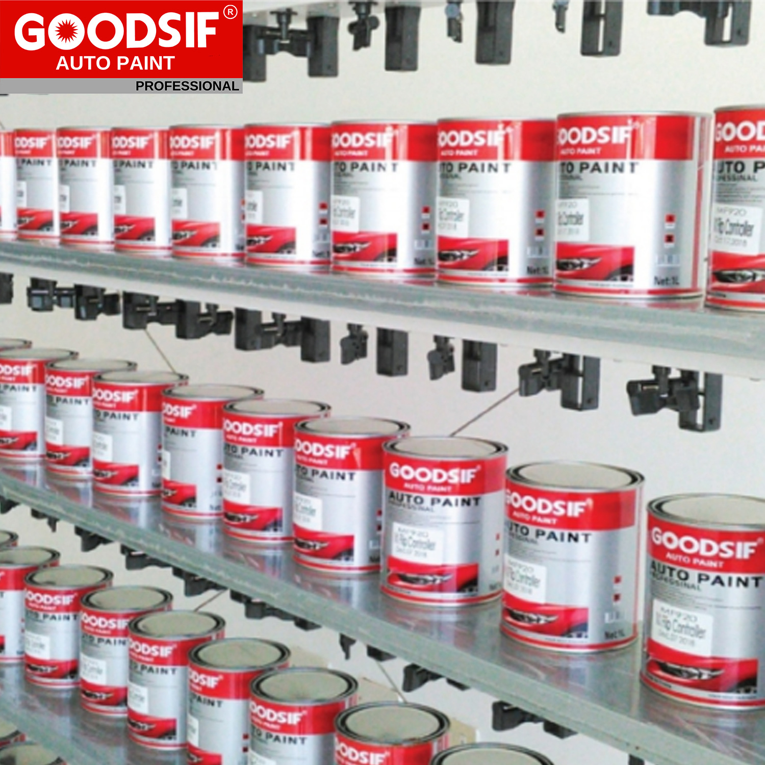 【车漆厂家直销】3.75L汽车修补漆 补色漆 1K2K调漆色母 涂料 1L