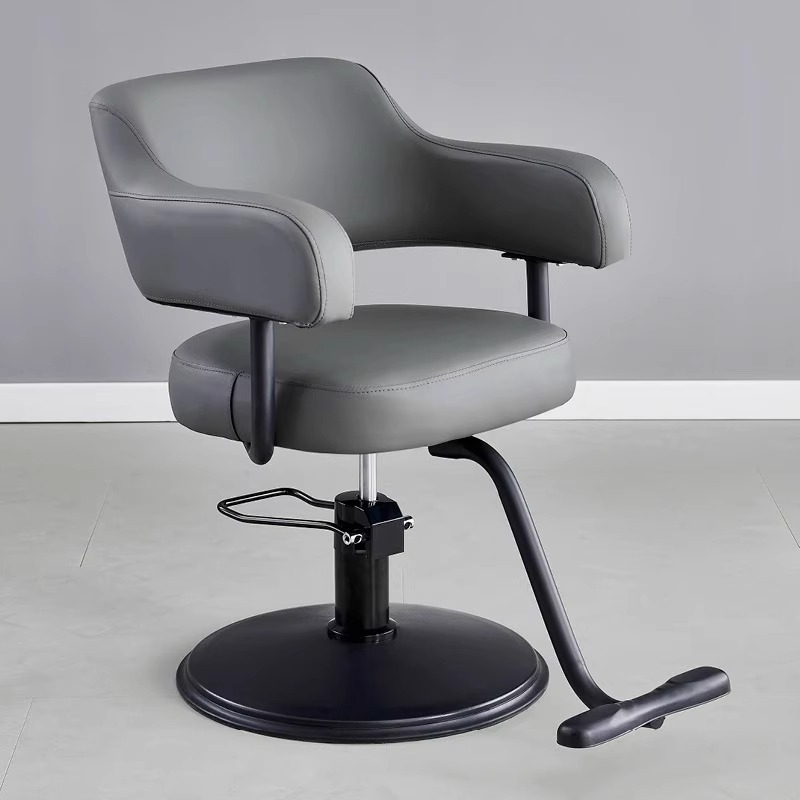 Suministro al por mayor silla de peluquería elevable silla de salón de alta calidad silla de peluquería cortar el cabello permazonado silla de peluquería