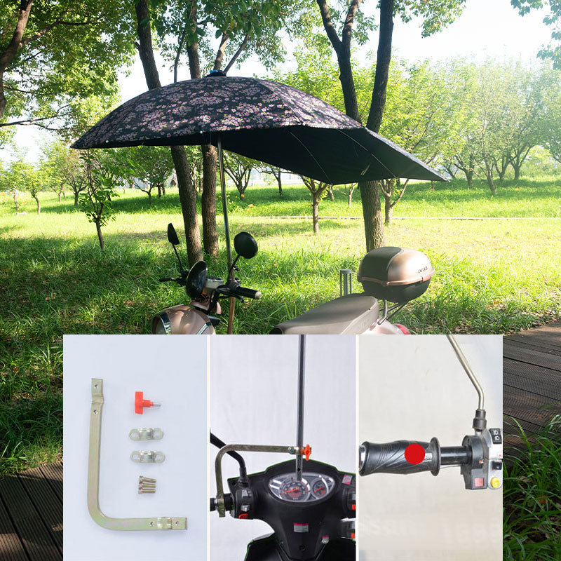 Paraguas para automóviles eléctricos, paraguas para motocicleta, paraguas de lluvia, paraguas de lluvia para automóviles eléctricos, paraguas de sombrilla desmontables, paraguas para automóviles eléctricos