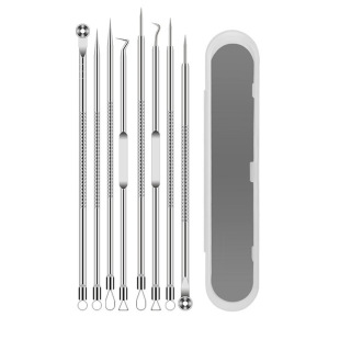 Blackhead Removal Needle and Acne Needle Set, Eight-Piece Set