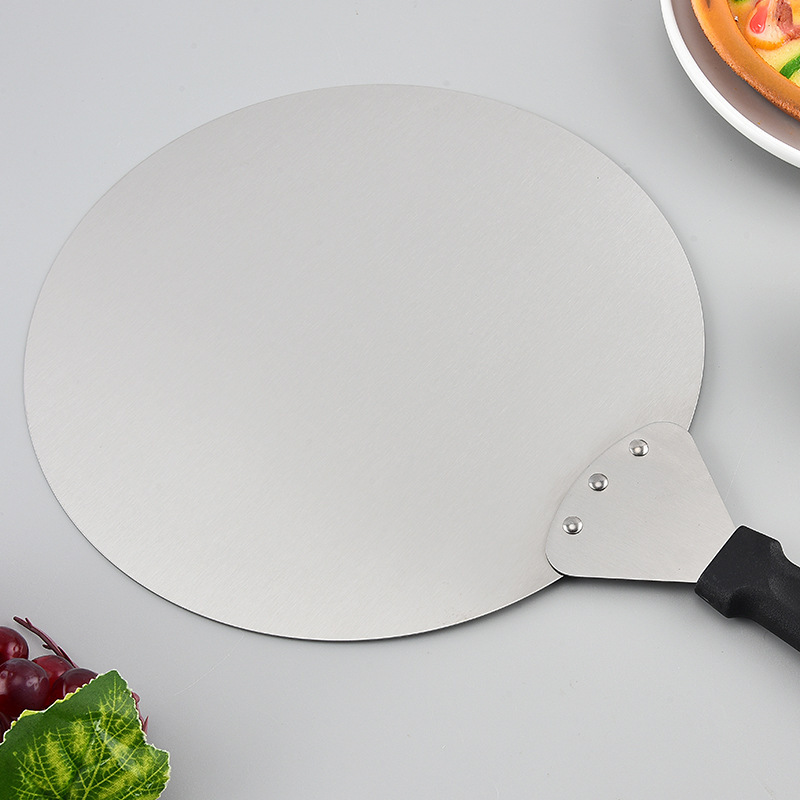 ピザスパチュラ 10inch ラウンドベーキングケーキスパチュラ パンスパチュラ 転送窯から窯への移動スパチュラ オーブン火傷防止スパチュラ|undefined
