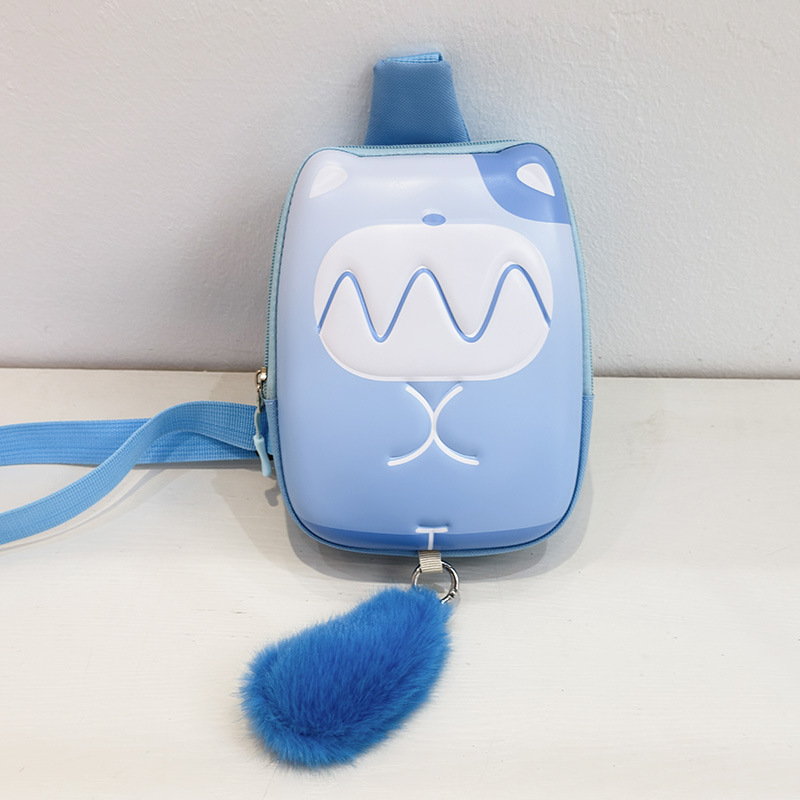 Bolsos de niñas bolsos de pecho de dibujos animados para niños lindos bolsos de cinturón de niñas 2025, nuevos huevos para niños mochila pequeña