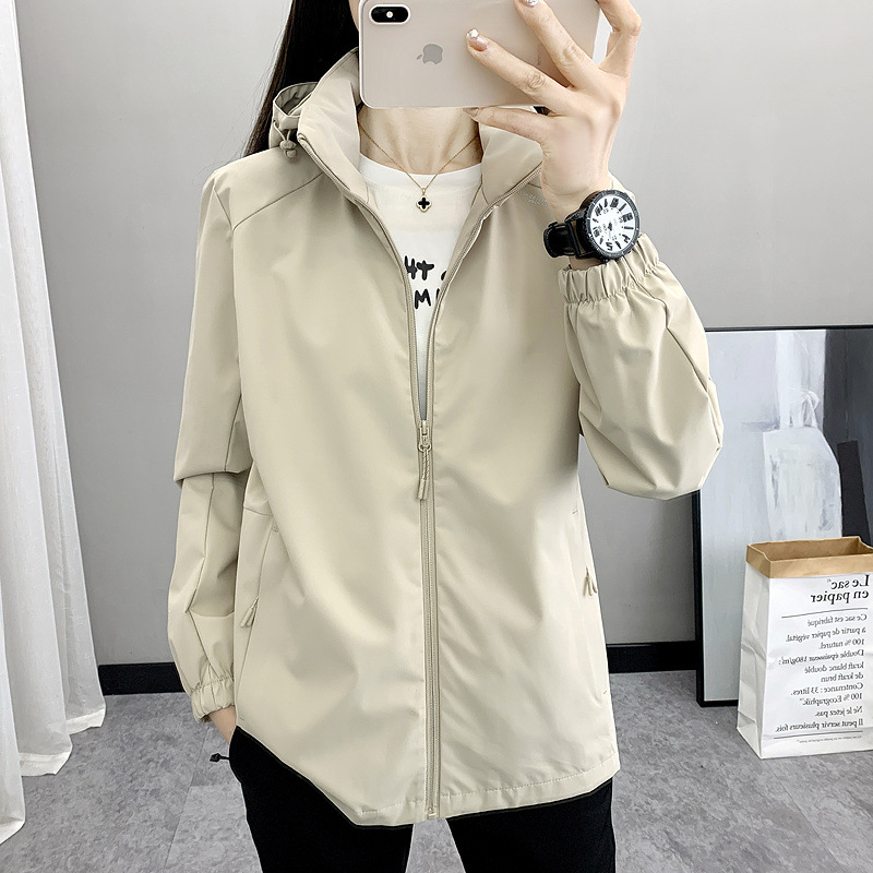 UPF100 + protector solar al aire libre mujer de verano nuevo tejido fino suelto seda de hielo de secado rápido anti-UV abrigo de mujer ligero