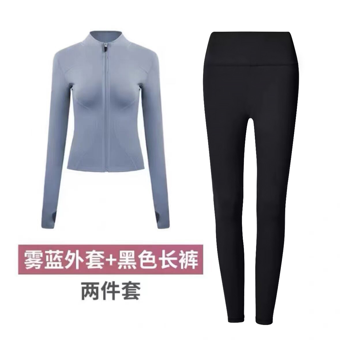 블루+룰루 같은 스타일의 블랙 팬츠