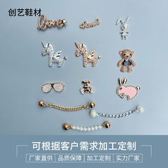 New Style Hole Shoes Decorative Accessories Handmade DIY Removable Shoe Closures Fashion 3D Shoe Flowers Shoe Face Accessories Wholesale