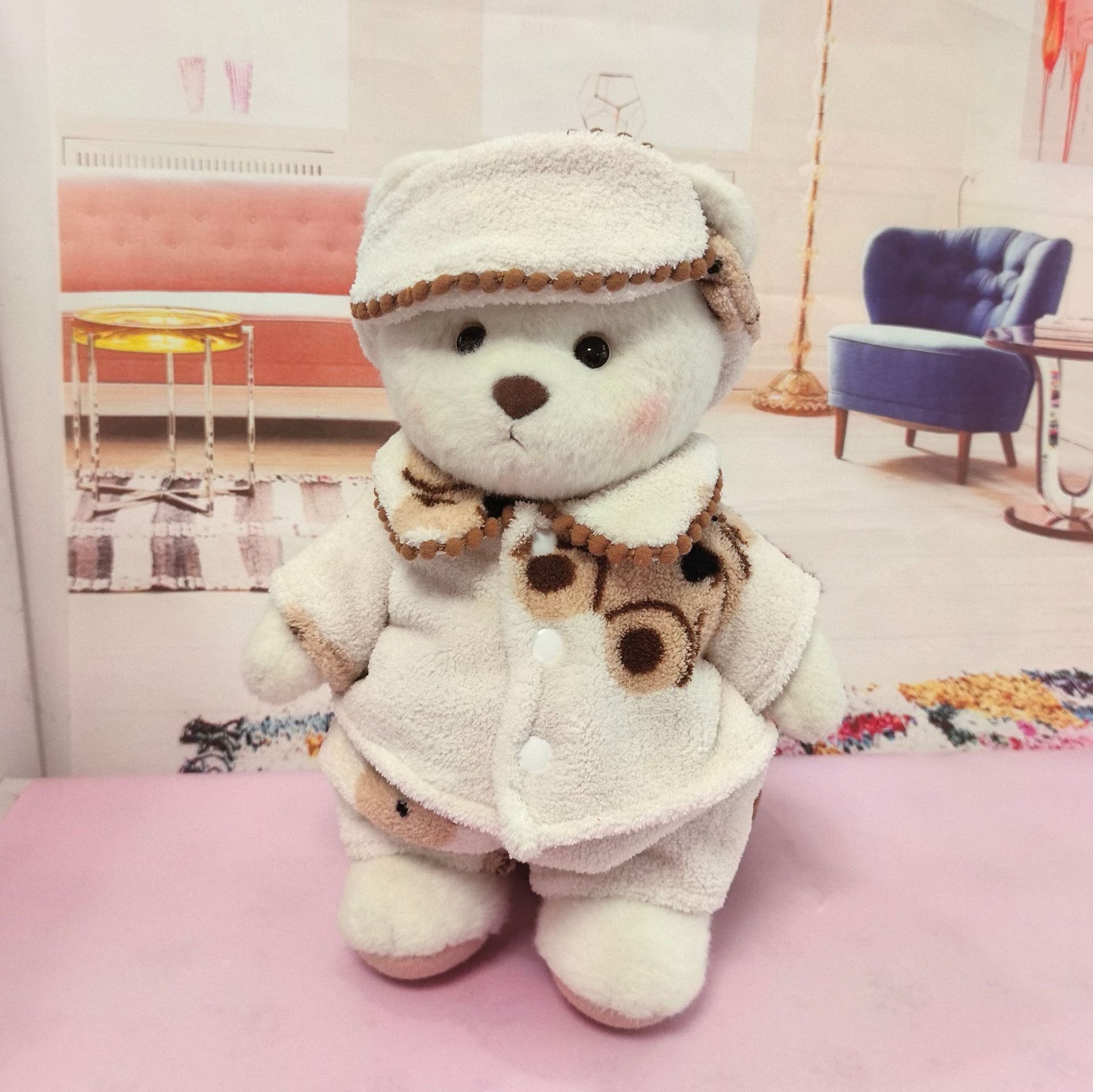 pijama de urso / Fantasia de Urso Lena 30CM