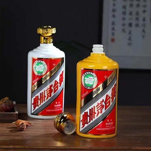 Jingdezhen Ceramic Wine Bottle Creative Maotai Empty Wine Bottle 3kg 5/ 5kg Package Household Gift Sealed Wine Bottle Hot Style