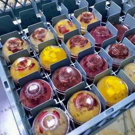 钵仔糕摆摊打包盒简约分装钵仔糕框36格塑料食品盒多层甜品工具