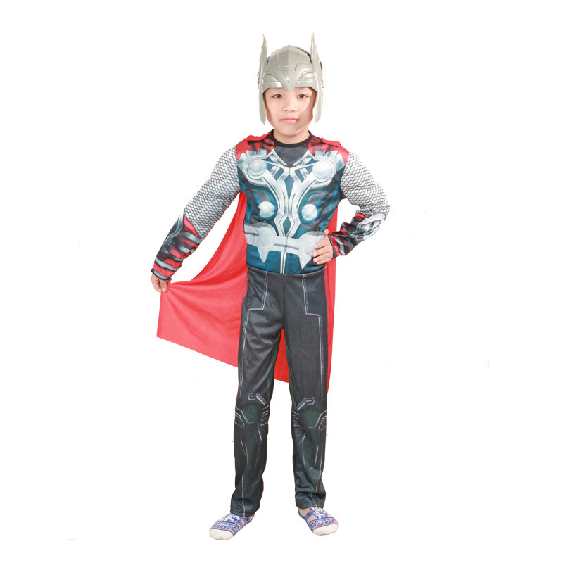 ハロウィン cos キャプテン アメリカ アイアンマン i スパイダーマン ハルク オプティマス プライム トール 子供用 筋肉コスチューム|undefined