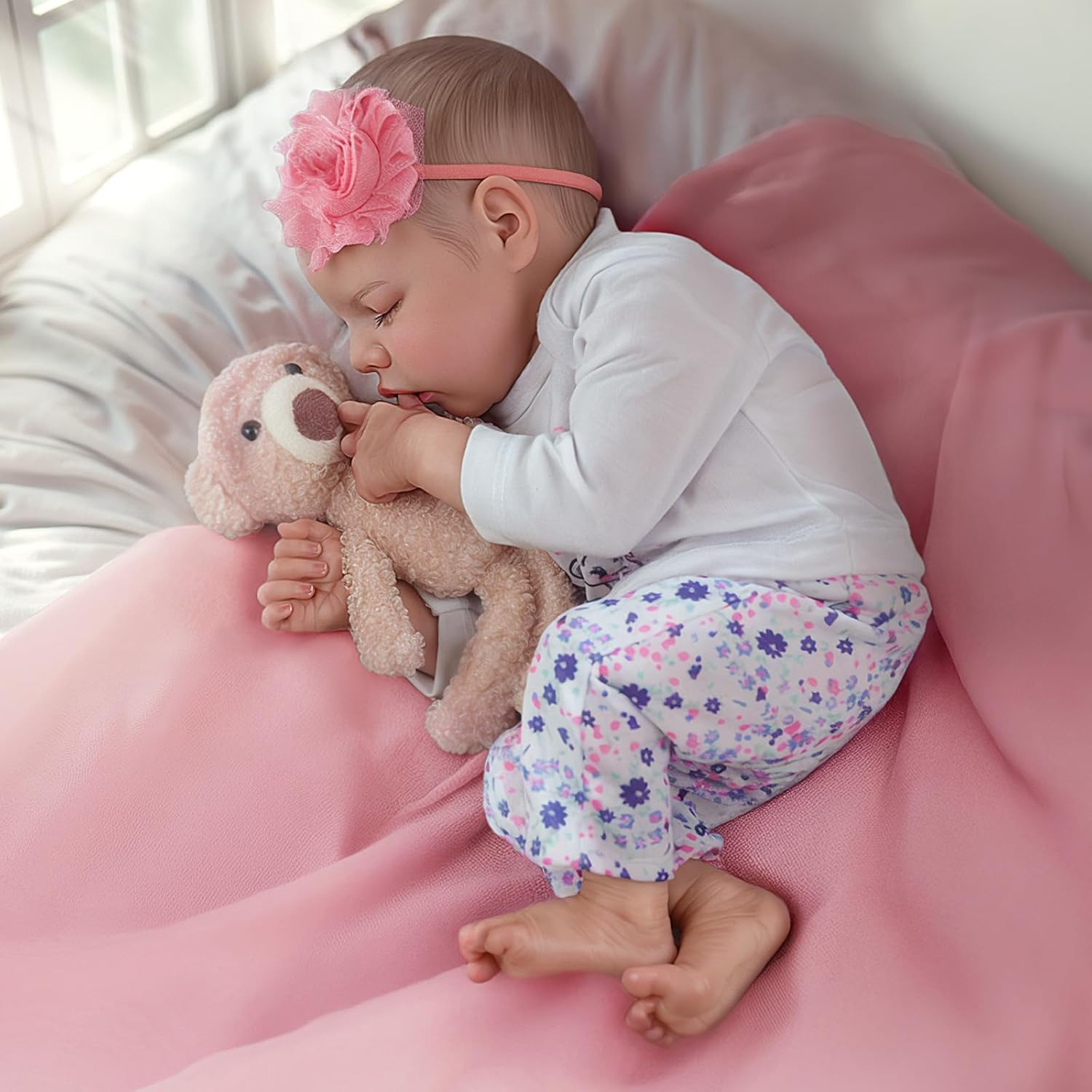 16inch reborn baby TWINB sleeping girl reborn baby estación independiente de suministro de comercio exterior