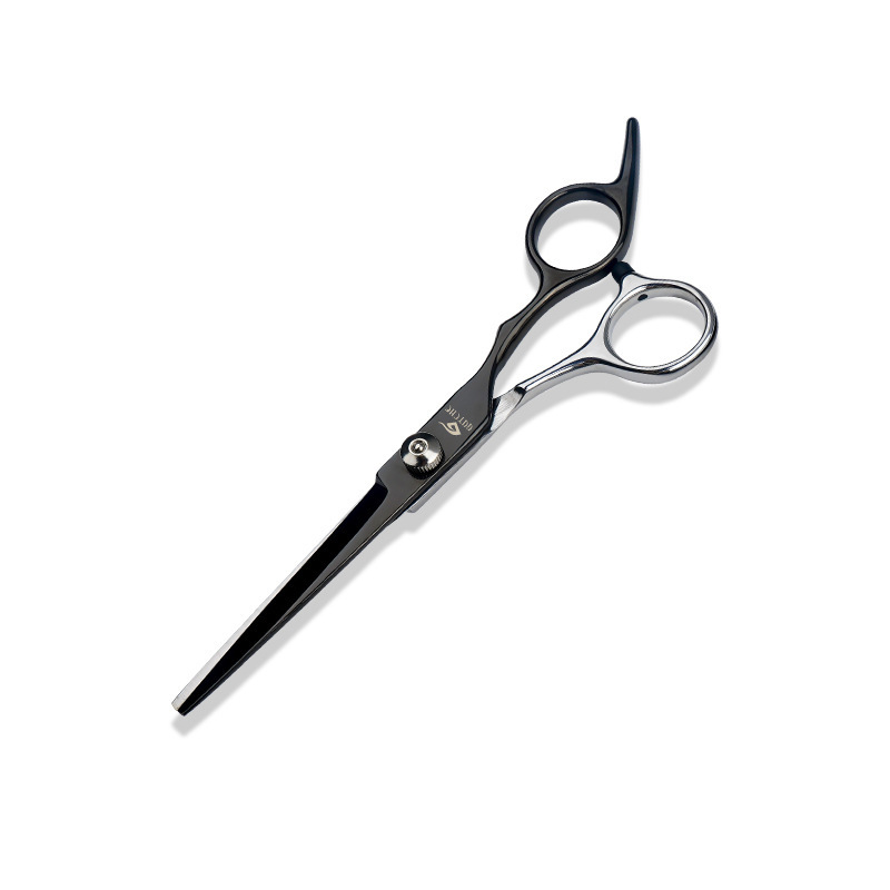 Tijeras para el cabello Tijeras para el cabello Tornillo blanco de 6 pulgadas Tijeras planas Tijeras para dientes Niños adultos para el hogar Tijeras para el cabello