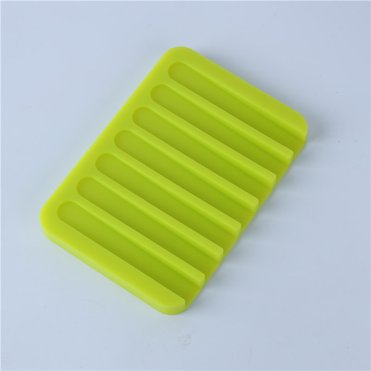 Estante de jabón de silicona explosivo transfronterizo Estante de jabón para escurrir Estante de jabón de silicona antideslizante para el hogar Estante de jabón de silicona personalizado