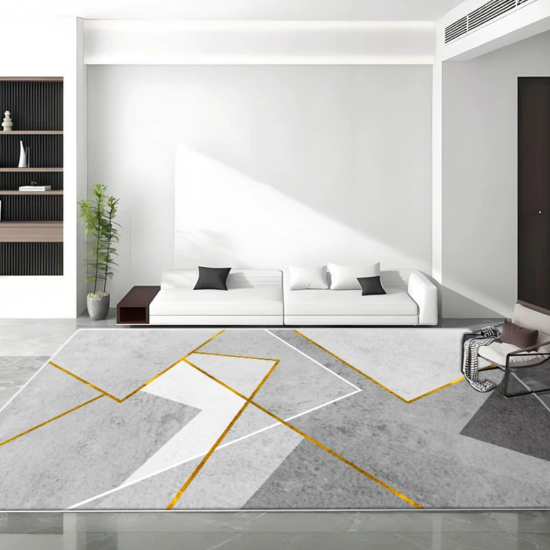 Modern non-slip carpet for living room, simple and elegant design