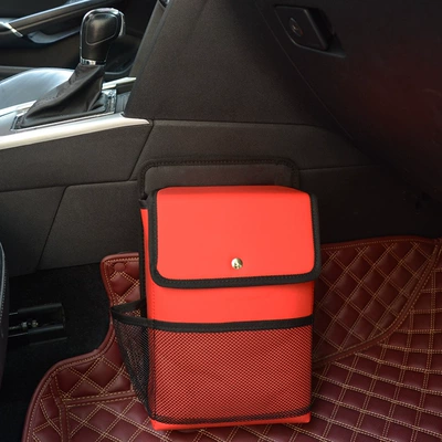 box storage box car storage – Car storage bag/box - red