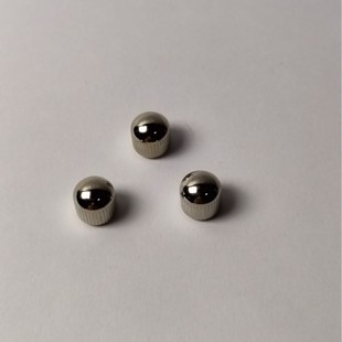 Lighting Lantern Straight Knurled Iron Nut 5/32 Crude Electroplated Sand Nickel Chrome Powder Spraying Paint