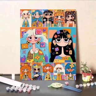 �¿��߲�؈��Ů�������ͮ�diy�ֹ���ɫ�����≺���ֵ�͏d�b�