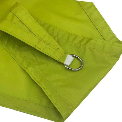 Avtomobil yan çətirləri — Sunshade Sail, Waterproof - yellow-green-thickened-ribbon-triangle-222