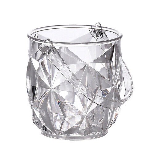Acrylic ice bucket beer ice bucket plastic creative bar KTV champagne bucket ice cube bucket color ice bucket ice clip