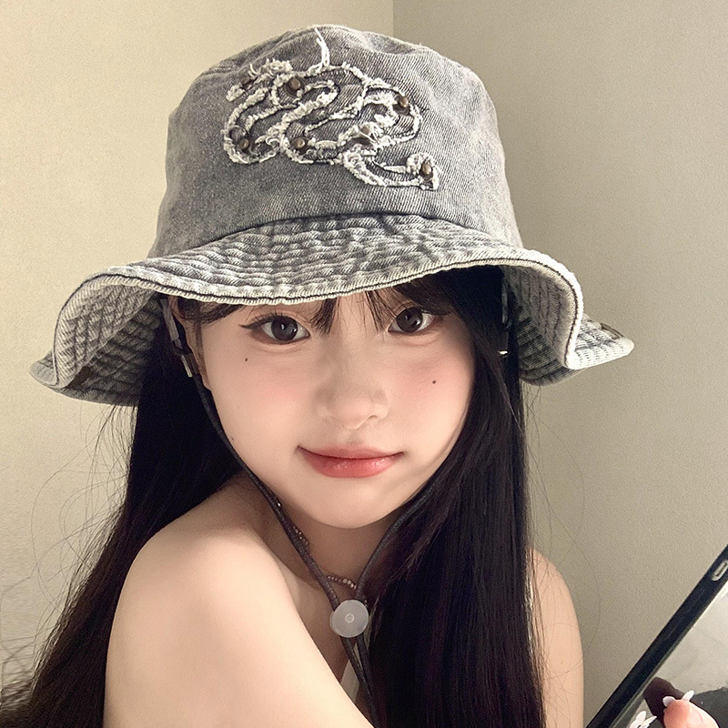 Retro americano viejo sombrero de montaña para mujeres primavera 2025 nueva cara al aire libre pequeño sombrero de vaquero occidental