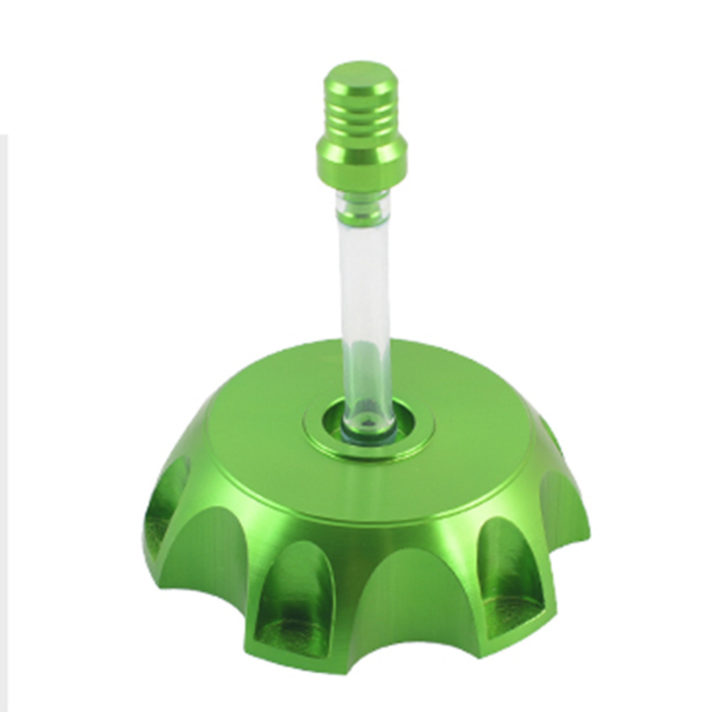 Off-Road Motorcycle Gasoline Fuel Tank Cap Aluminum Fuel Tank Cap with Breather Valve Gasoline Fuel Cap with Synchronous Hose