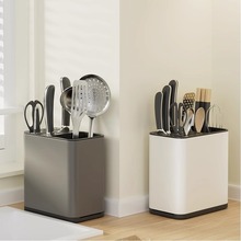 双艺厨房置物架家用厨具收纳架不锈钢可定制整理架多功能厨房用品