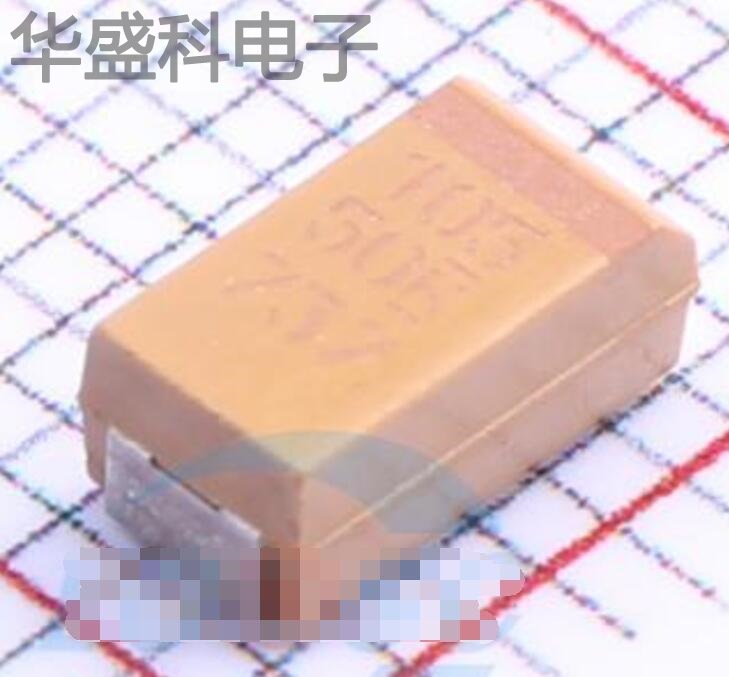 T491C105K050AT 描述 1uF(105) ±10% 50V 钽电容器