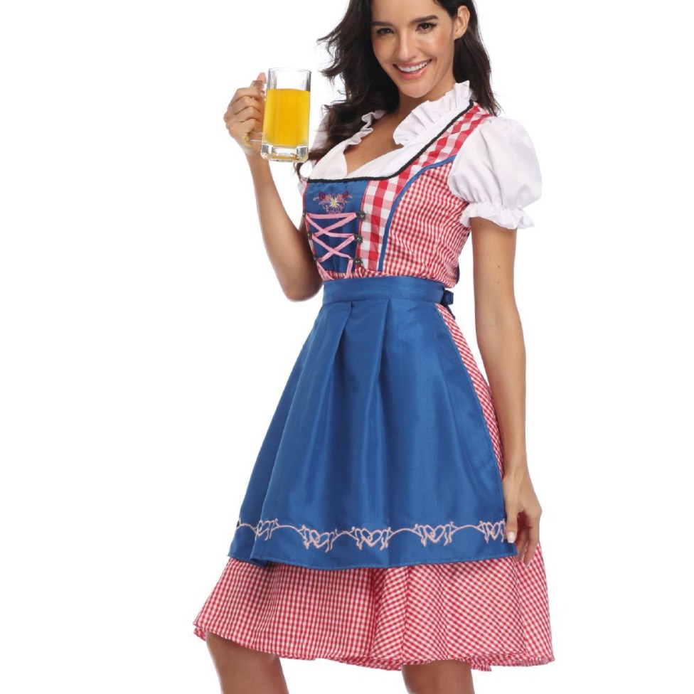 Festival de la cerveza trajes de estilo nacional trajes de cerveza trajes de banquete de camarera trajes de sexo dirndl