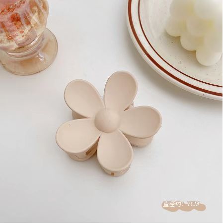 Horquilla de las mujeres espalda Cabeza esmerilado clip de pelo marrón horquilla Internet celebridad updo tiburón clip de alta calidad temperamento