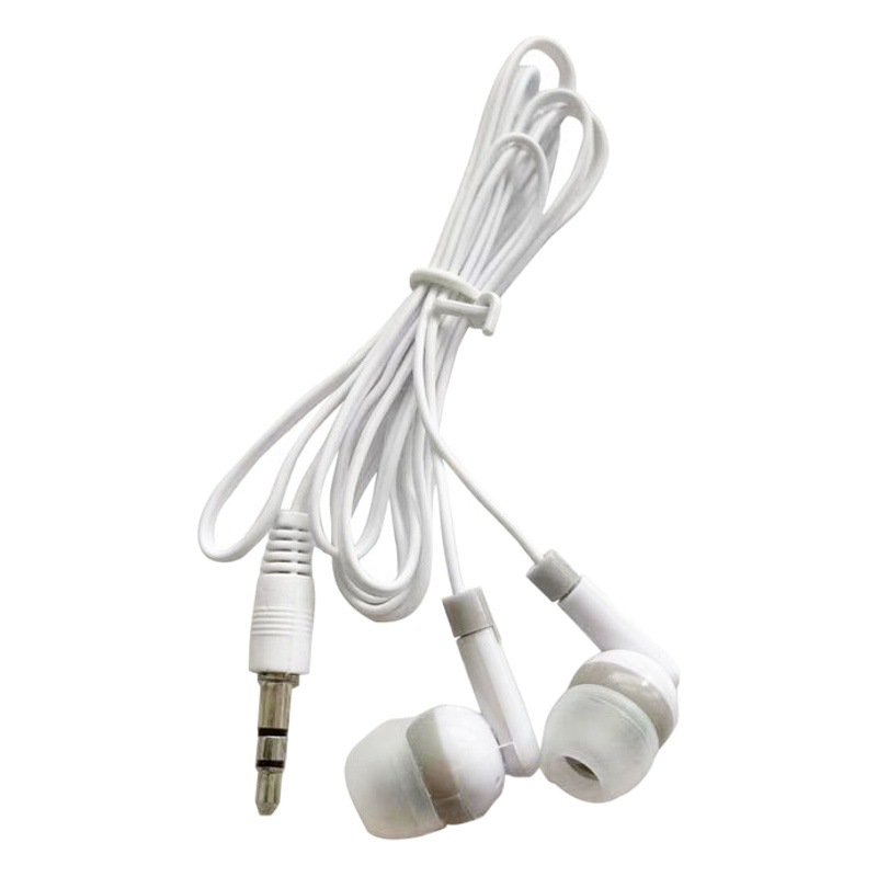 1m Mp3Mp4 Wired Headphones In-Ear Mobile Phone and Computer Universal Without Microphone Access Gift 3.5mm Earplugs