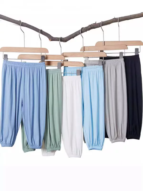 Summer children's mosquito repellent, trousers, thin flashlight for boys for leisure