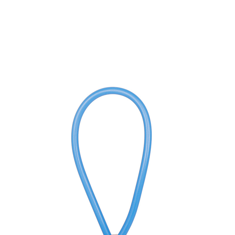 Cable de alimentación para enchufe de lápiz médico de electrodo de alta frecuencia, equipo médico azul, cable de conexión de lápiz eléctrico de tres núcleos de una sola etapa