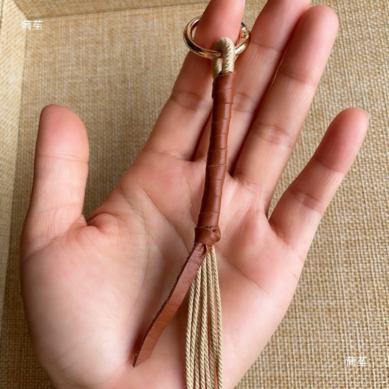 文淇满愿种子风铃串珠包挂编绳DIY材料包半成品手工编织拉环线圈
