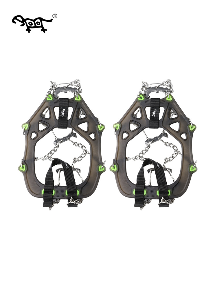 Brother, non-slip skates outside climbing, winter shoe covers for children and adults