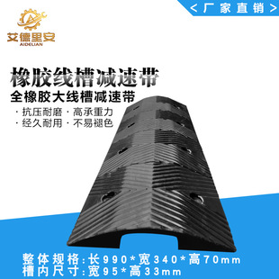 Slot Speed Bumps, Rubber Trunking Boards, Indoor Protection Specifications and Models Are Described