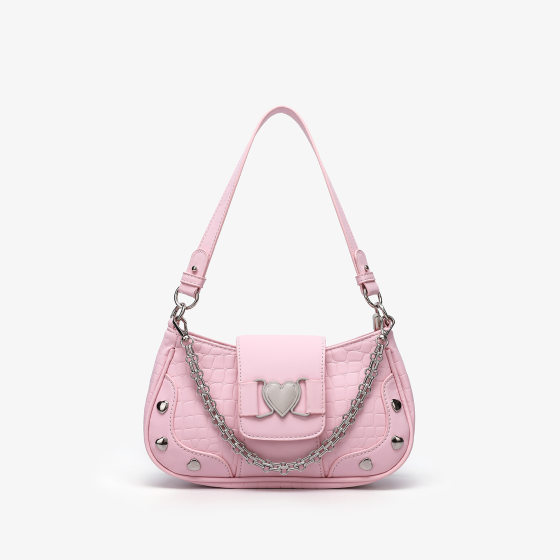 Cross-border Explosions Love Sweet Cool Girl Spice Underarm Bag 2025 New All-match High-end Shoulder Crossbody Bag