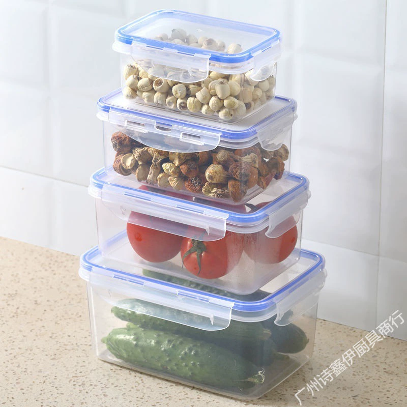 Пластиковый ланч-бокс для коммерческого использования, rectangular storage box