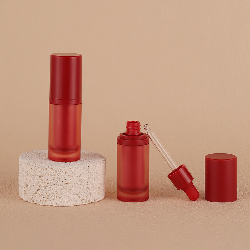 5ml直圆双层滴管瓶 小容量精华滴管小样瓶 亚克力精华滴管瓶