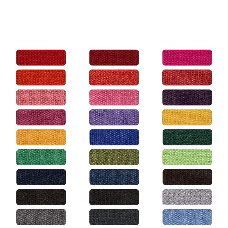 Muestras de color para correas, cintas de tejido liso, cintas de espiga, cintas de nylon tejidas, para corte de muestras, ribeteado, correas de mano, accesorios para prendas y bolsos. image 6
