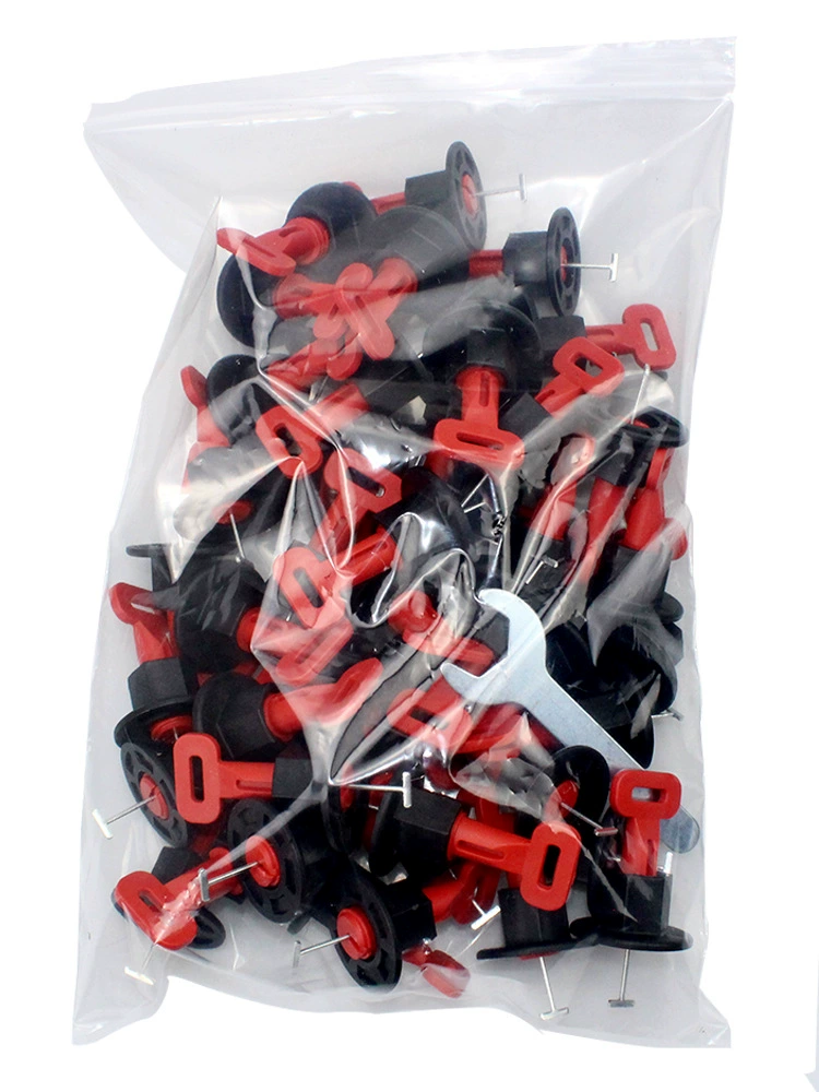 Устройство для выравнивания плитки Сменное устройство для рециркуляции иглы Инструмент для регулировки позиционирования плитки для настенной плитки 50 шт.