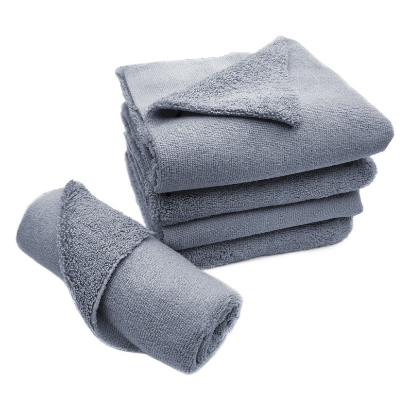 Agua-absorbente ultra-fina fibra coche toalla caliente recorte coche lavado toalla engrosada pequeña toalla cuadrada alta y baja pelo belleza limpieza paño