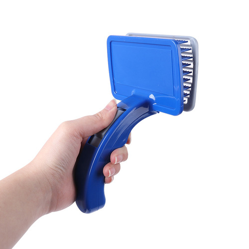 Pet Supplies Amazon Pet Automatic Pet Hair Removal Comb Knot Massage Comb Cat Comb Dog Comb