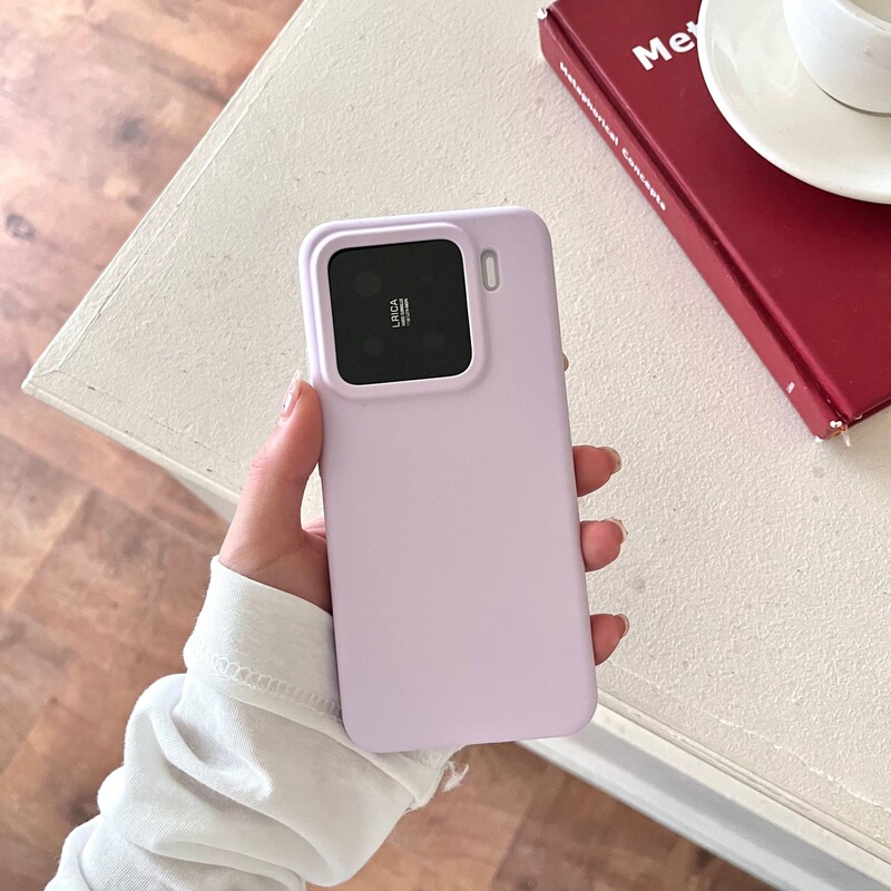 Suitable for Xiaomi 17Pro Liquid Silicone Phone Case, Simple Solid Color Xiaomi 15Pro Anti-Drop and Anti-Slip 13 Skin-Feel Case Suitable for Xiaomi 17Pro Liquid Silicone Phone Case, Simple Solid Color Xiaomi 15Pro Anti-Drop and Anti-Slip 13 Skin-Feel Case