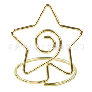 Cruz-espejo especial titular de la nota de metal creativo titular de la tarjeta de visita vertical 8-palabra anillo titular del asiento titular de la tarjeta de hierro en stock