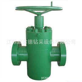 江苏威尔德生产加工 API 6A美标高压锻钢FL手动法兰端口闸阀